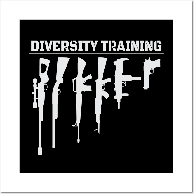 Firearms Diversity Training Wall Art by c1337s